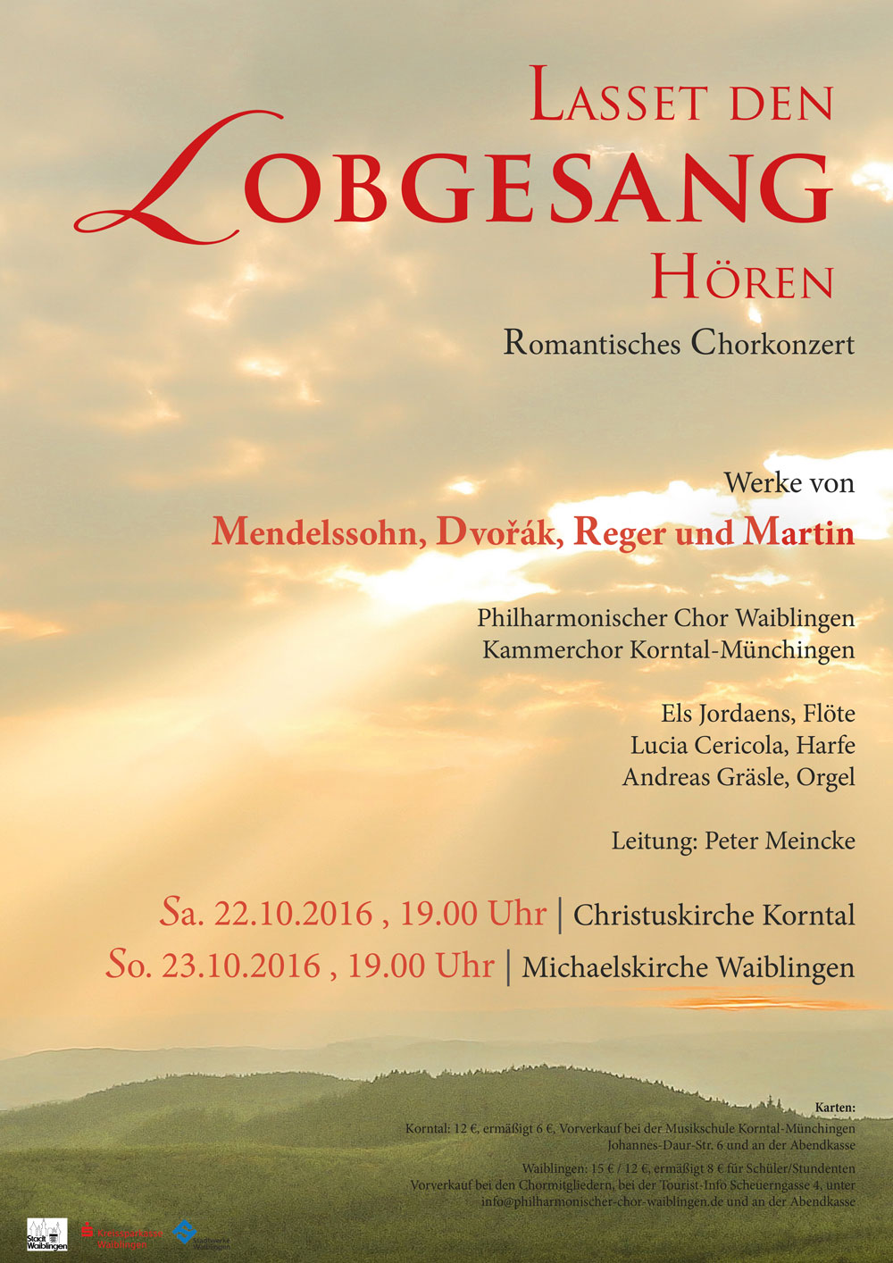 2016 – Romantisches Chorkonzert